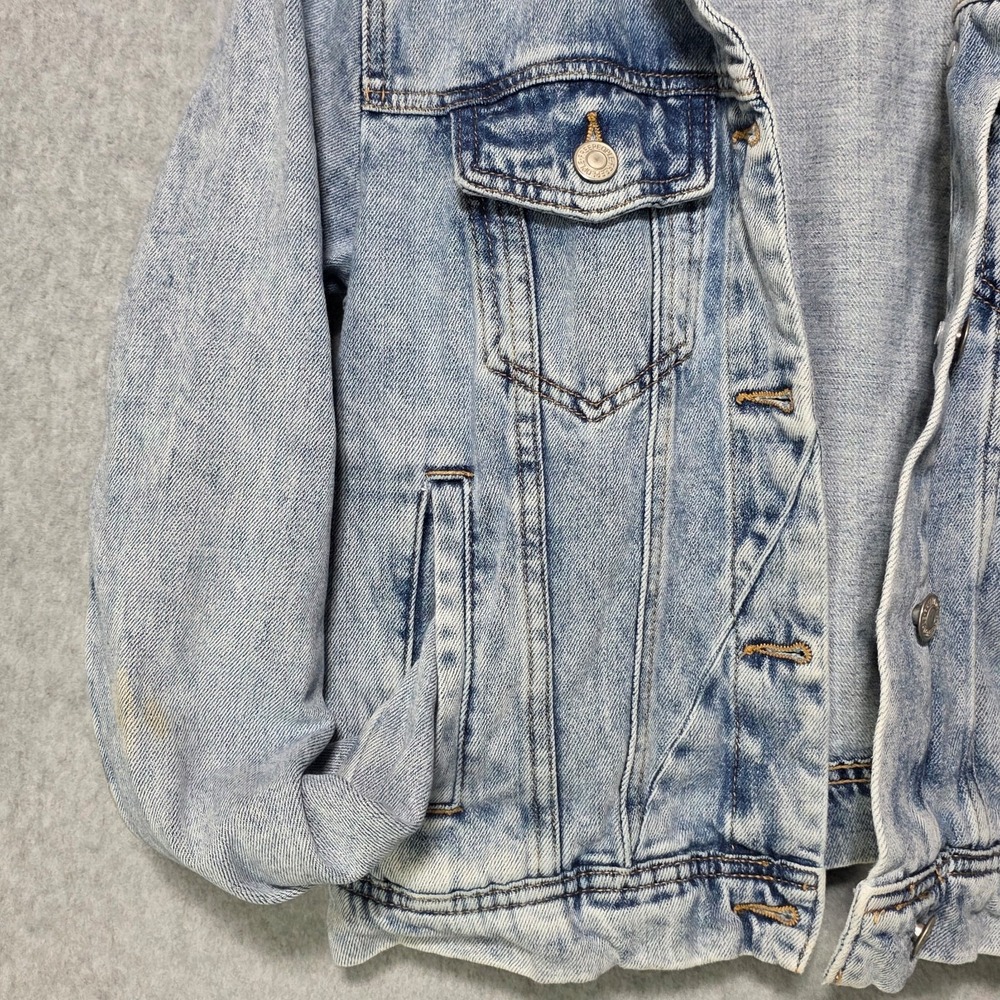 Free People Jean Jacket Woman's small - Picture 4 of 11